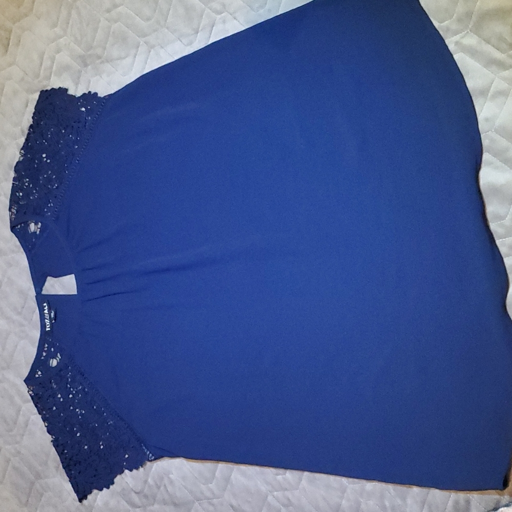 NWT Navy Blouse